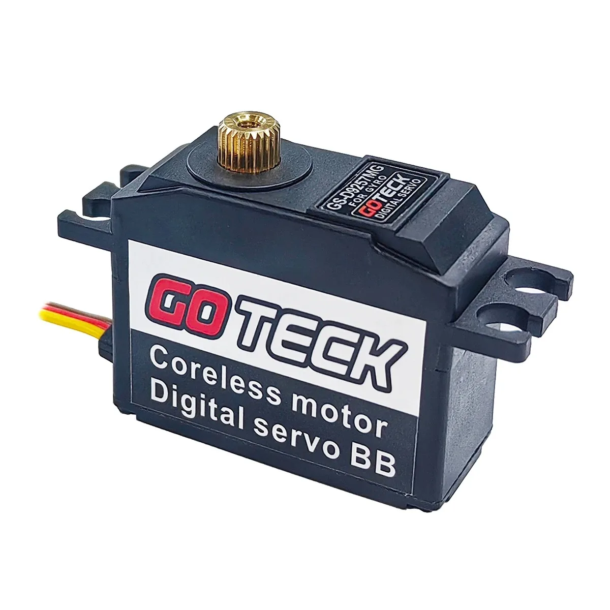 GOTECK 2PCS D9257MG 25g Full Metal Gear Digital Servo for Trex 450 500 Helicopter Airplane Toy