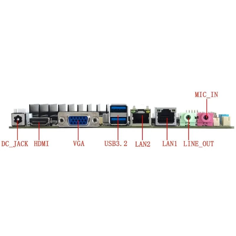 N100 N95 N150 N305 Mini Itx main board ATM Pos embedded industrial control board for smart vending machines and self-service