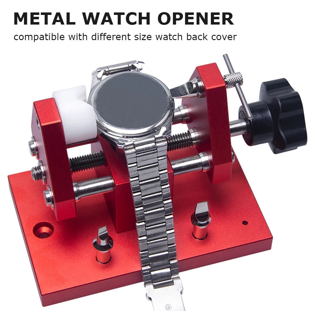 Watch Back Case Opener Professional Snap On Watch Back Cover Remover Workbench 07115 Watchmaker Battery Replacement Machine
