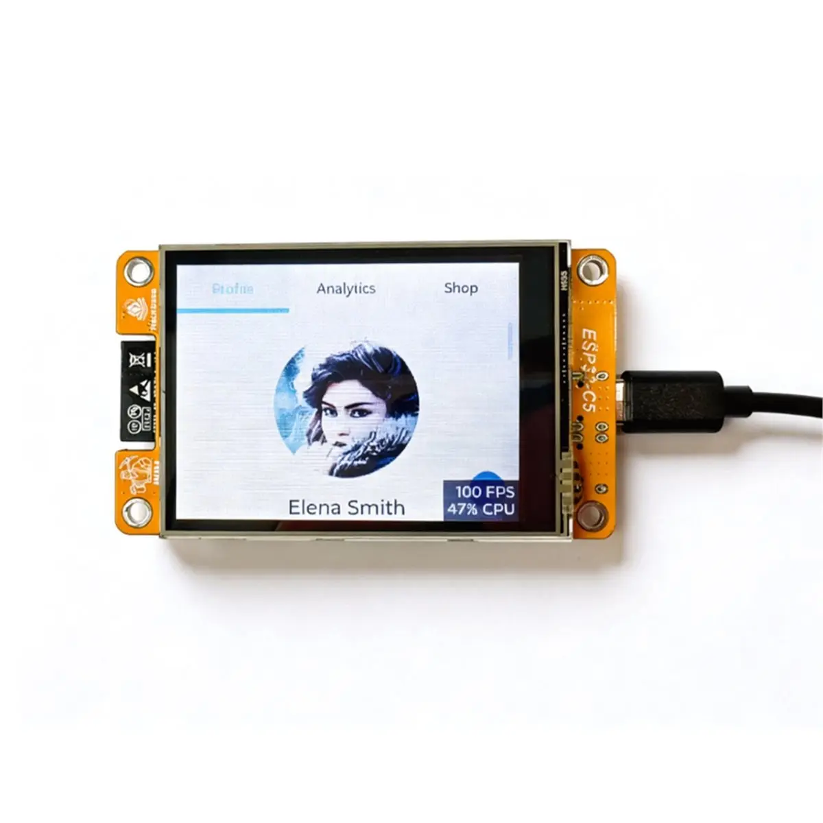 A64I NM-CYD-C5 Display Development Board with 2.8″ TFT LCD Touchscreen with -C5 320 X 240 LCD Display