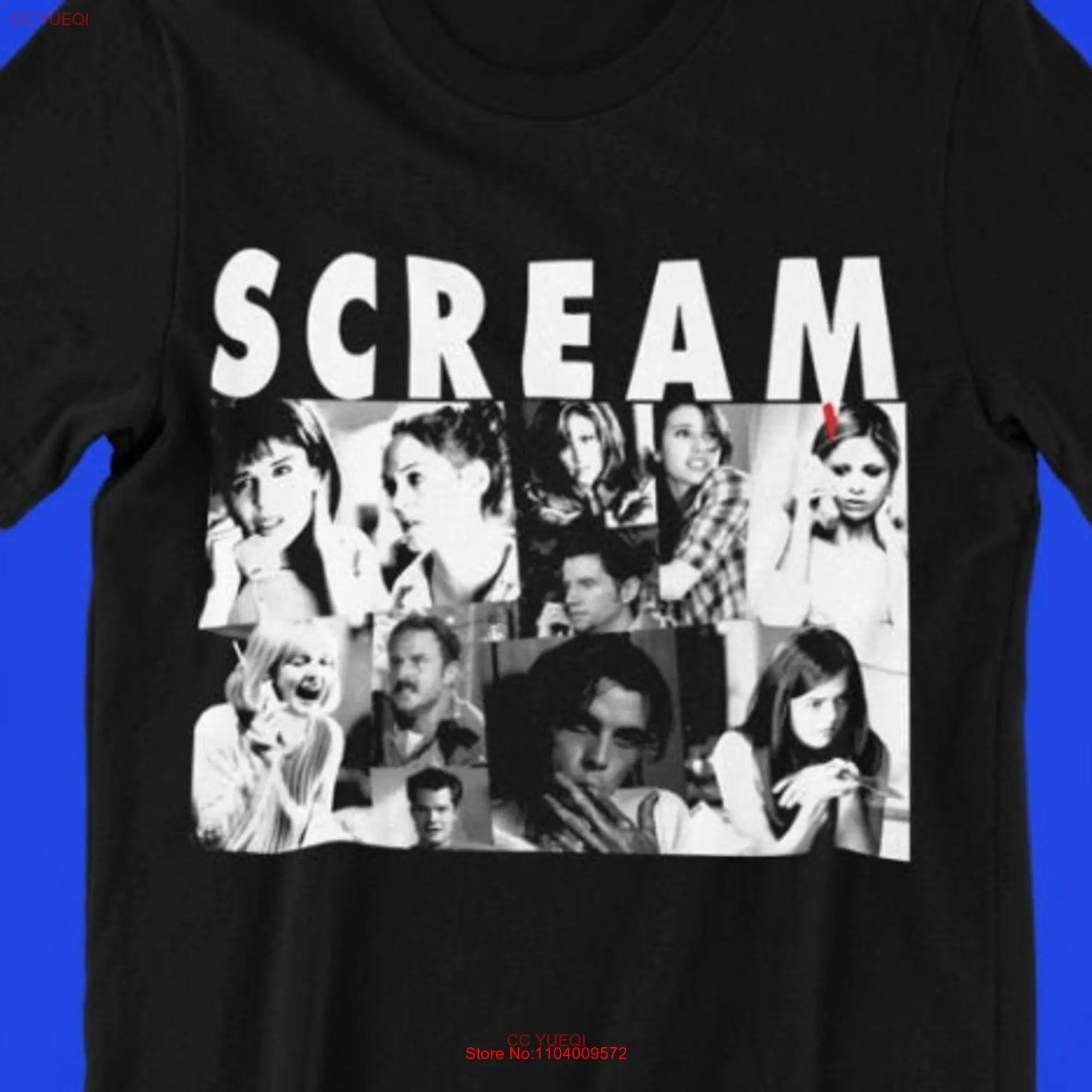 Scream Classic Horror Movie T Shirt 282 long or short sleeves