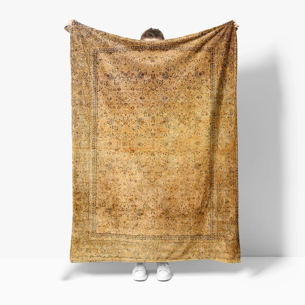 

Винтажный марокканский ковер-килим, традиционный персидский ковер, шерстяной гобелен ручной работы, одеяло, декор для пола, чехол для подушки