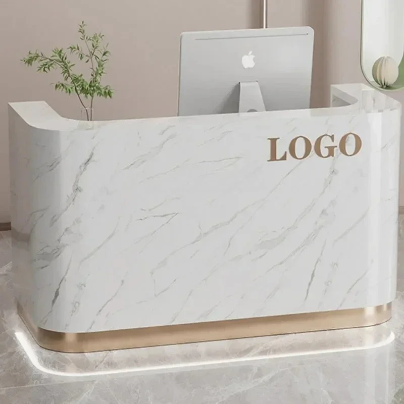 

Reception Salon Modern Furniture Aesthetic Center Decor Church Entrances Reception Counter Party Reception Tables Small