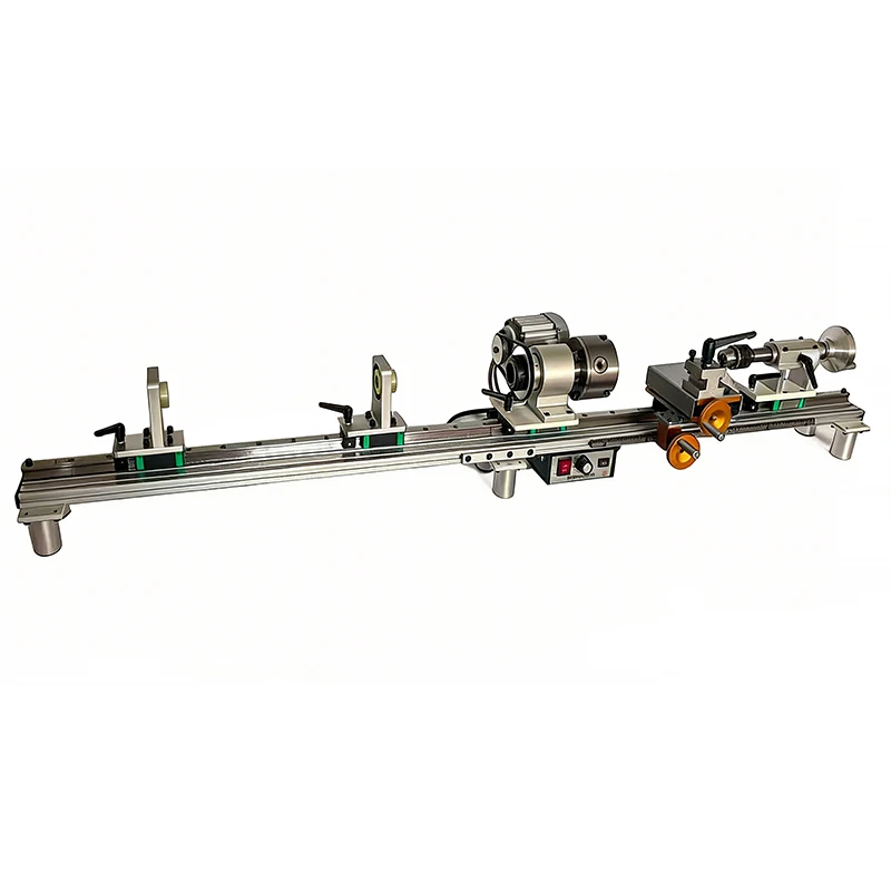 Pool Cue Repair Machine Single-Spindle, Single-Track Compact Lathe All-in-One Lathe for Replacing Pool Cue Tips and (Customized)