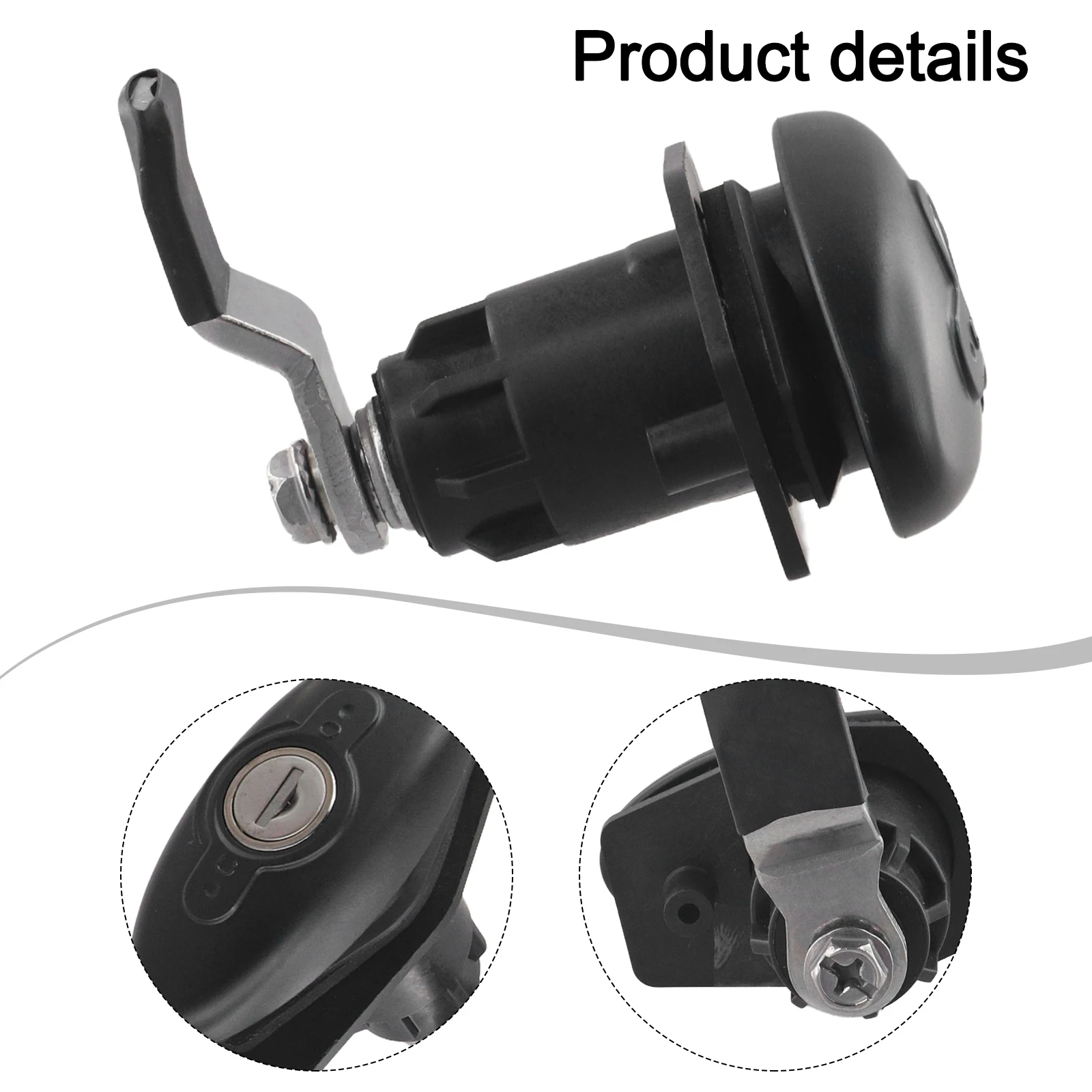 

Замок для шкафа/ящика/двери (1 шт.) с двумя ключами для автодомов, яхт, морского транспорта