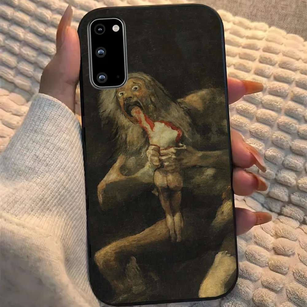 Spain Francisco Goya Art Phone Case For Samsung Galaxy S22 S24 S23 S30 Note 20 10 Plus LITE FE ULTRA Shell