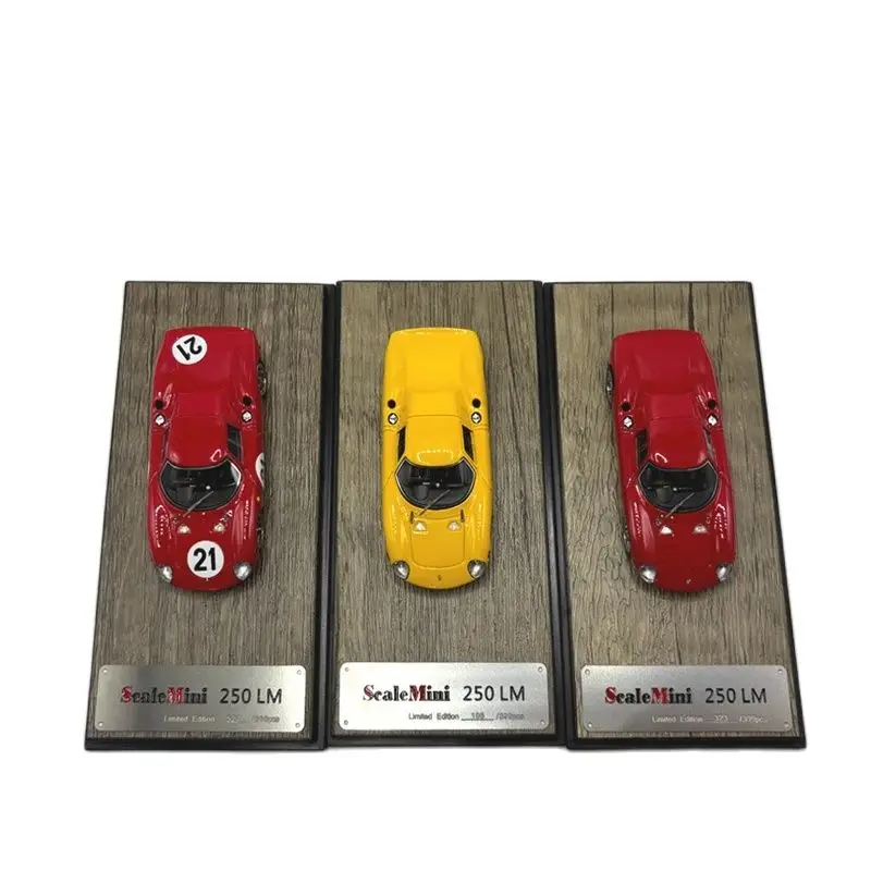 

Diecast 1/64 Vintage Scale Mini SM Scale 250 LM Sports Classic Alloy Car Model Collectibles Souvenir Decoration Gift Toys