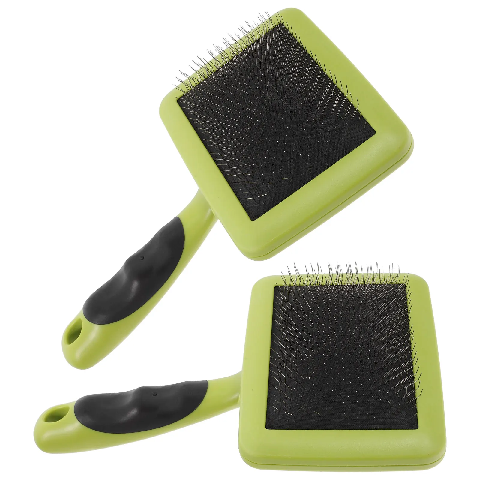 

2pcs Wool Felting Tools Needle Felting Brush Crafting Supplies Sewing Carder Tool for DIY Handmade Durable Plastic Handle Pet