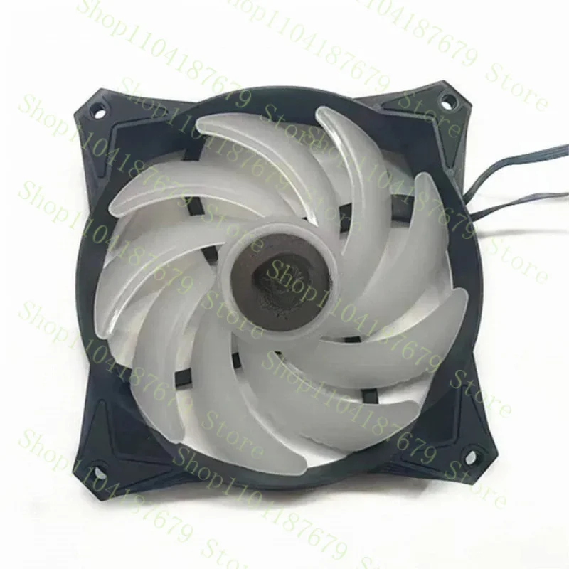 ++RGB APA1225M12 fan PWM range of 1500-2500 RPM FOR MSI MAG CORELIQUID 240R 360R whispering noise Frost integrated CPU Water fan