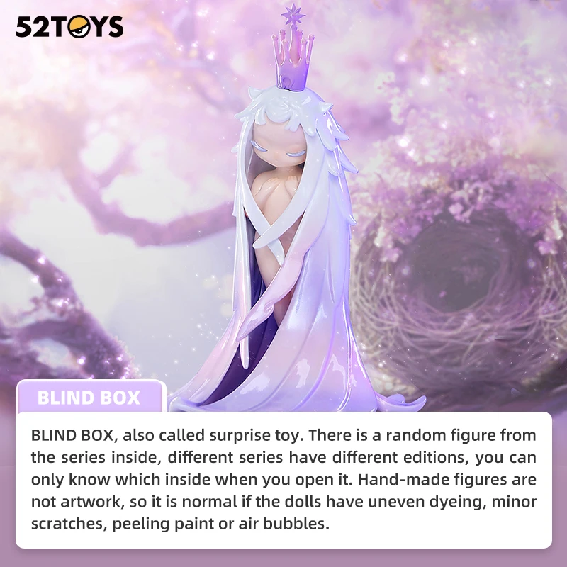 52TOYS Blind Box Sleep Life of Fantasies, Mystery Box, Random Box, 1PC Cute Figure Collectible Toy Desktop Decoration