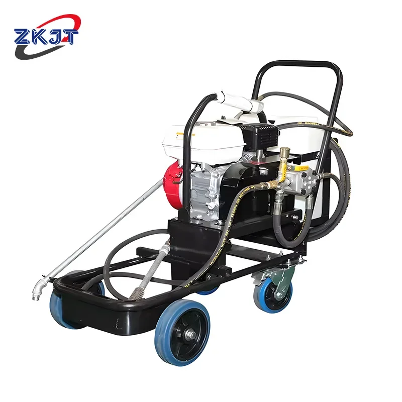 Mini Hand Propelled Asphalt Emulsion Sprayer Bitumen Spraying Machine airless sprayer for Construction