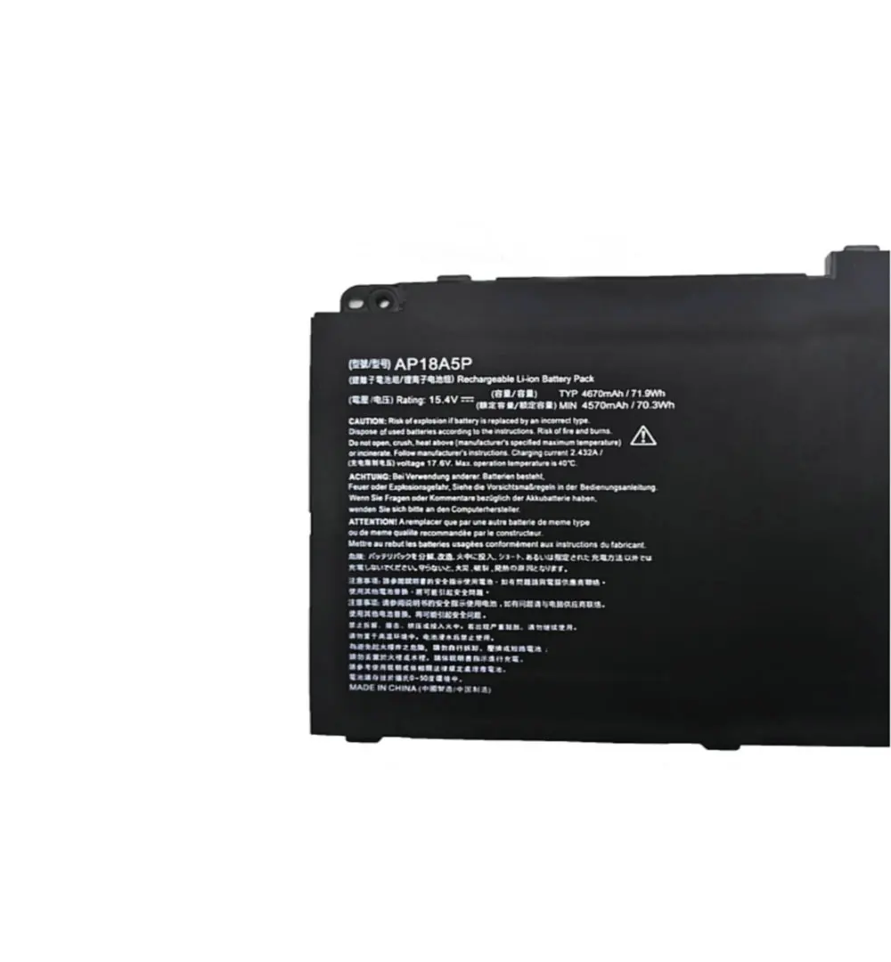 15,4 V 71.9Wh para Acer Predator Helios 700 PH717-71 Predator Triton 900 ConceptD9 CN917-71 AP18A5P batería del ordenador portátil