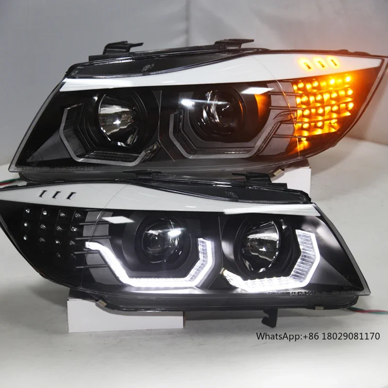 

For BMW E90 330I 320I 318i 2005-2012 led Angel Eyes headlight JYV2