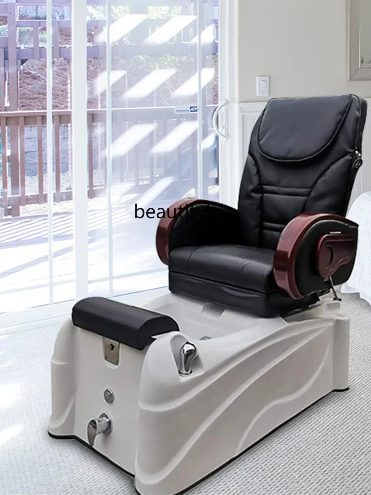 

zzElectric Foot Massage Sofa Foot Massage Couch Foot Massage Spa Nail Beauty Eyelash Beauty Manicure Chair