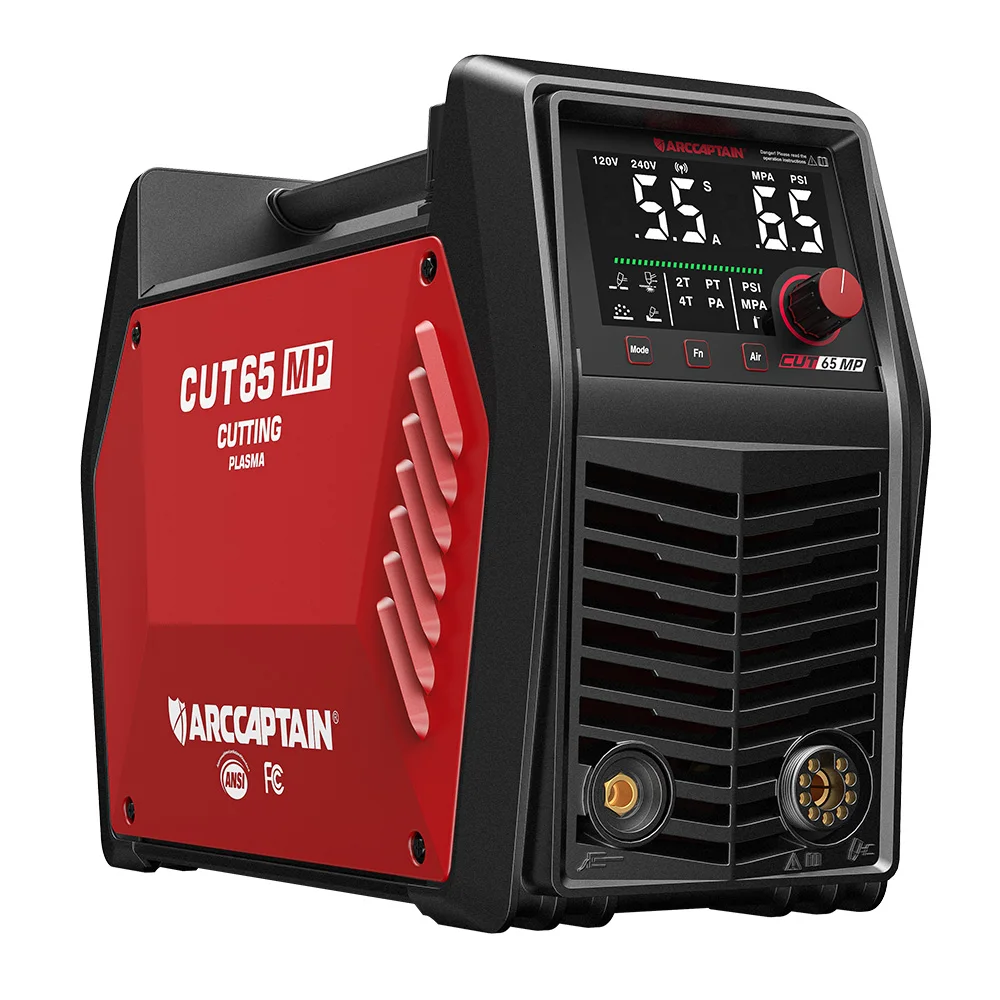 ARCCAPTAIN High Quality IControl 120V/240V CUT65MP Non-HF Support CNC Connect Plasma Cutter Machine 65A Pilot Arc for Wholesale