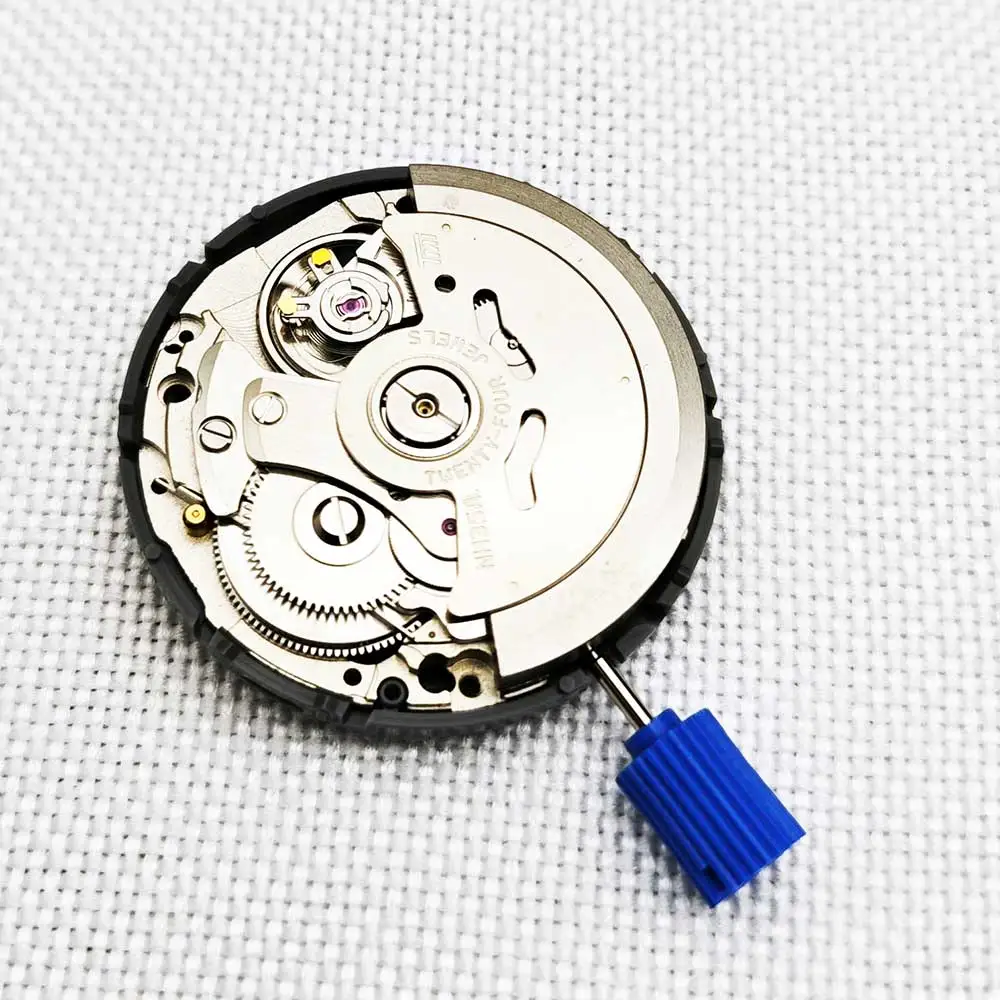 New high-precision mechanical manual NH35 4R35 white movement with 24 gemstones watch replacement parts from Japan