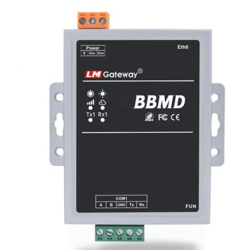 BBMD BACnet Broadcast Management Device BACnet / IP uses UDP / IP to communicate in the existing IP network