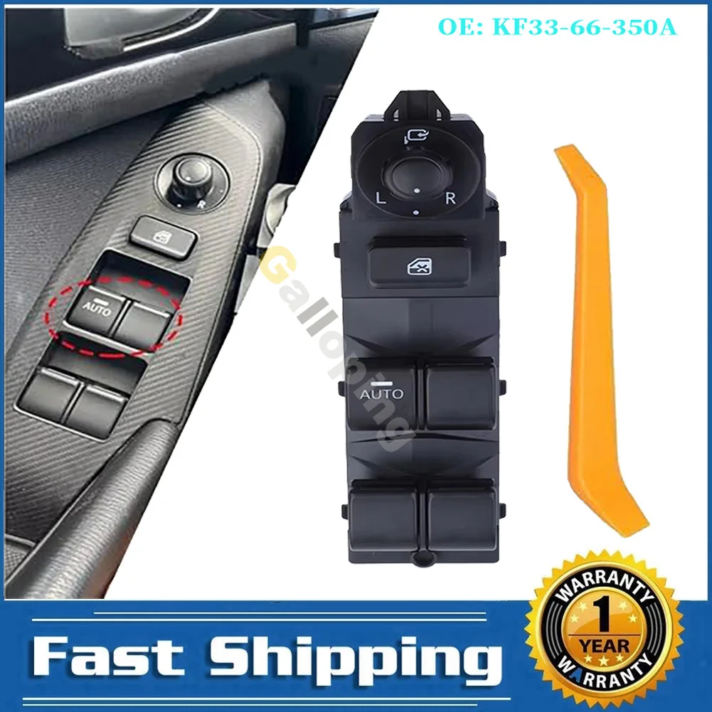 

For Mazda CX-5 2012 - 2020 Electric Power Master Window Switch Glass Lifter Control Button Car accessories Parts KF33-66-350A