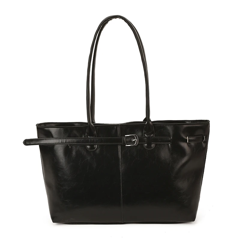 

Fashion Women PU Leather Handbags Messenger Bag Large Capacity Ladies Solid Tote Shoulder Bags for Women Casual Big Shopping Bag