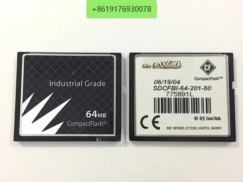 

Black industrial grade CF card 64MB Frank machine tool card CNC industrial control equipment memory card 64MB