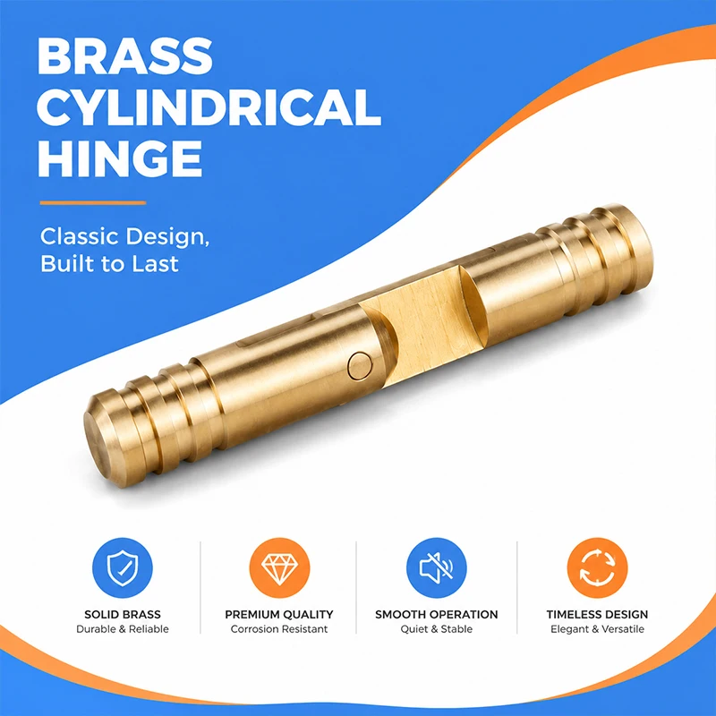 

Brass Concealed Cylindrical Hinge Invisible Straight Hinge for Jewelry Box Wooden Case Hidden Interior Mount Cabinet Hinge
