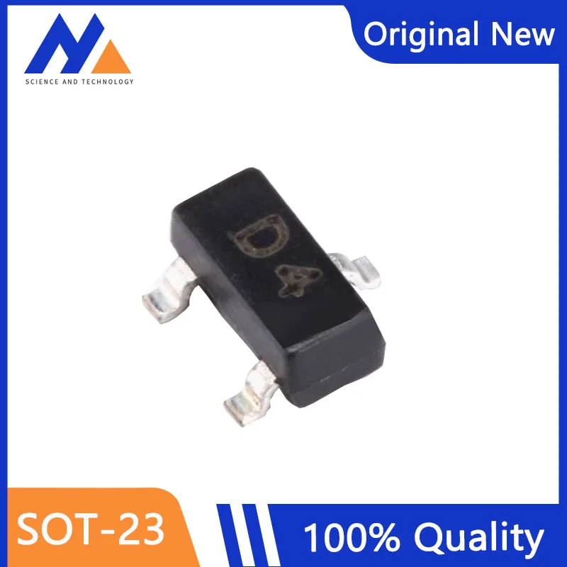 50-200PCS/LOT D4 MMBD4148SE  SOT-23 100V/200mA SMD Switching Diode 100% Original New