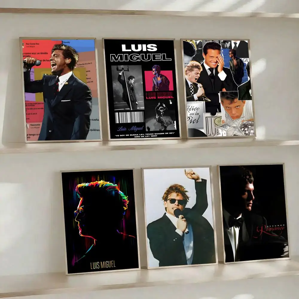 Pop-Music Singer L-Luis Miguel Poster Gift with prints Home 