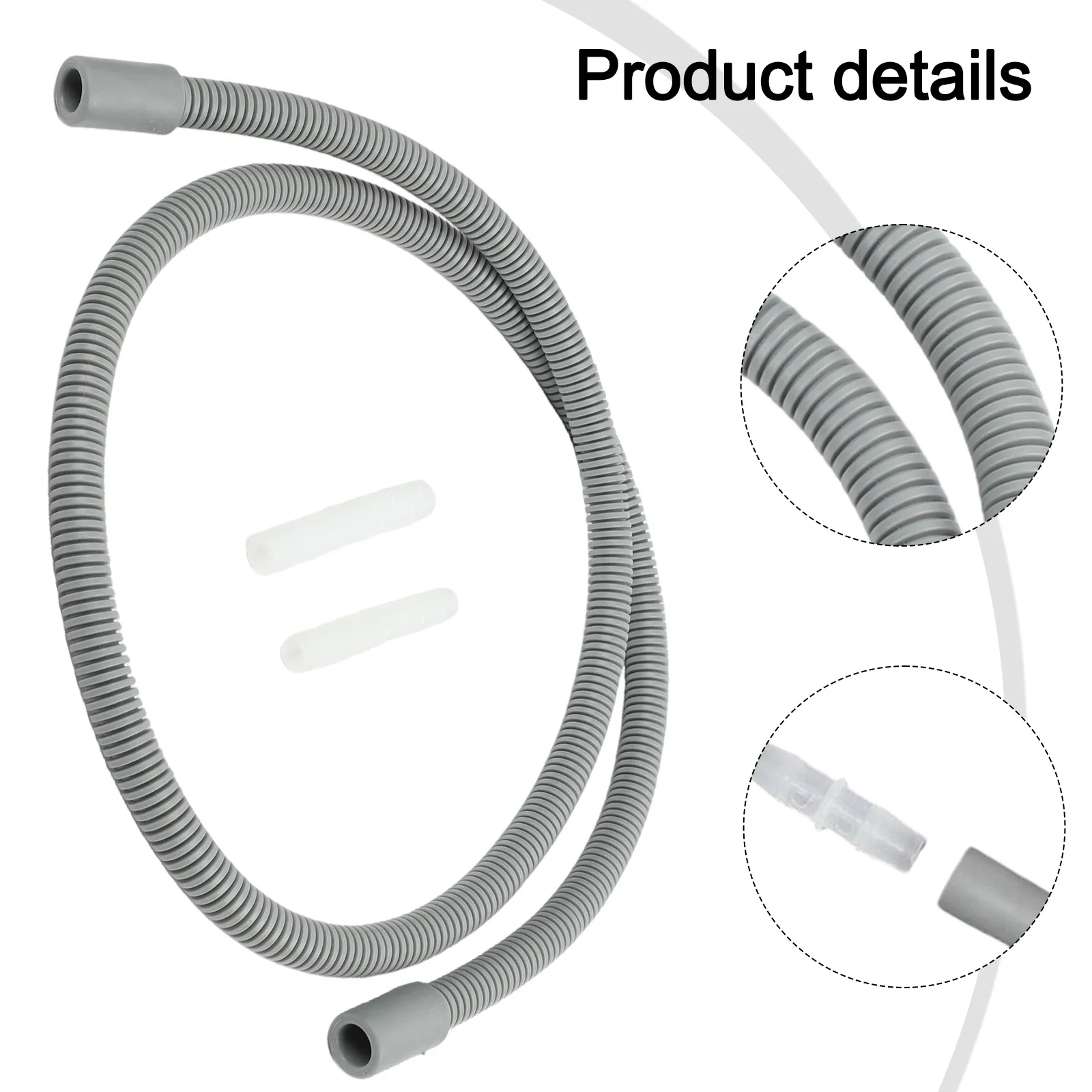 PE+PT Drain Extension Hose For Haier And Dryers Supports Drain System Reliability Through Repeated Installation Cycles