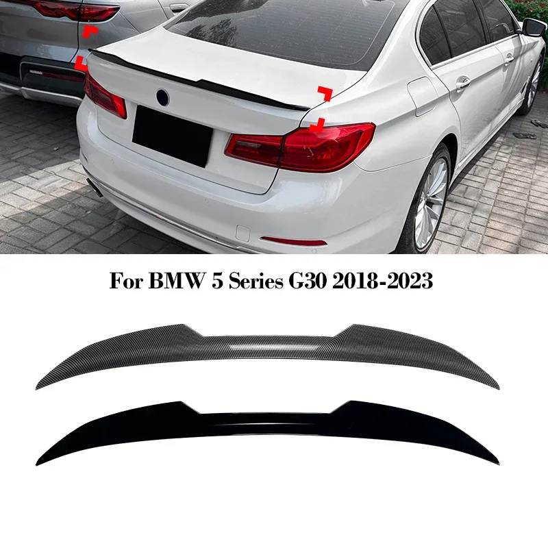 

ABS Rear Trunk Spoiler For BMW 5 Series G30 2018-2023 PSM Style Diffuser Splitter Boot Ducktail Wing Auto Parts Accessories