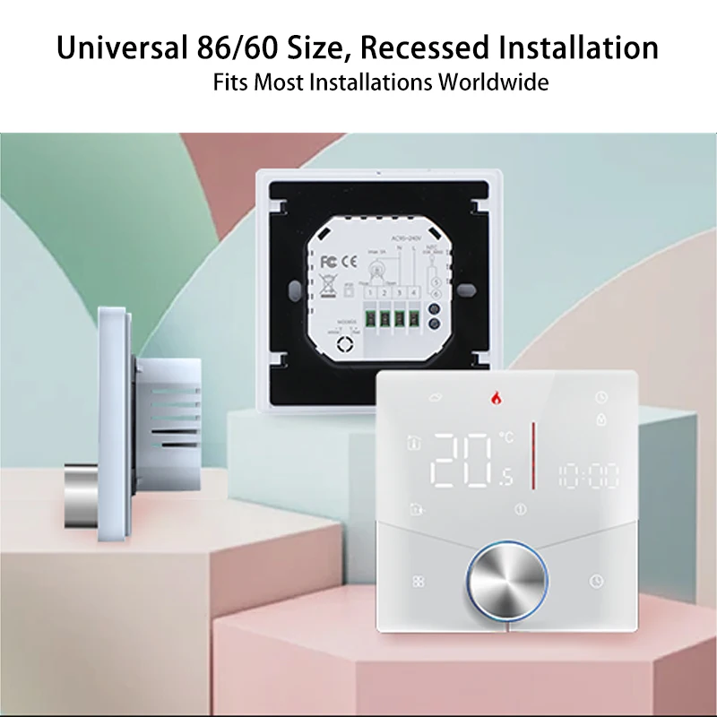 ZigBee/Wifi Warme Boden Raum Heizung Thermostat Temperatur Controller Für Wasser/Elektrische/Gas Kessel Tuya Smart Leben alexa Hause