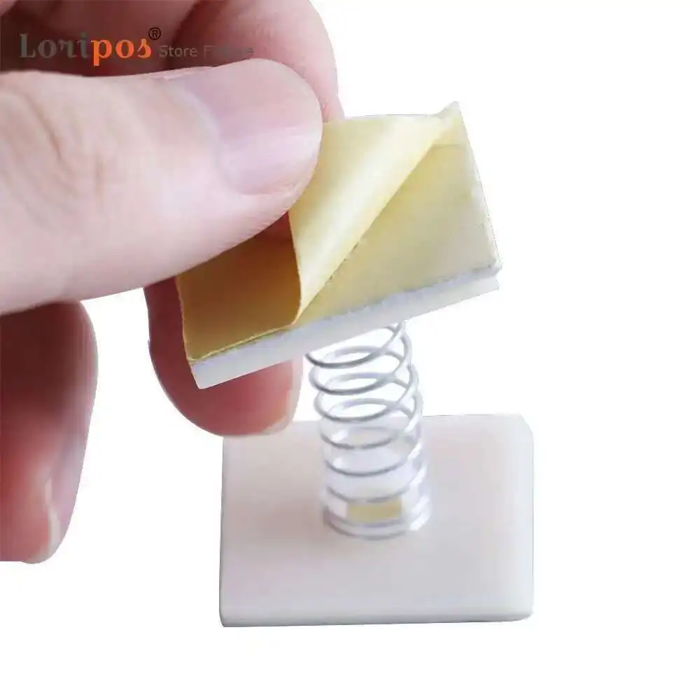 20pcs Spring Wobbler Sign Holder Your Advertising Poster Card Folating Display Pad On Shelf Surface | Loripos
