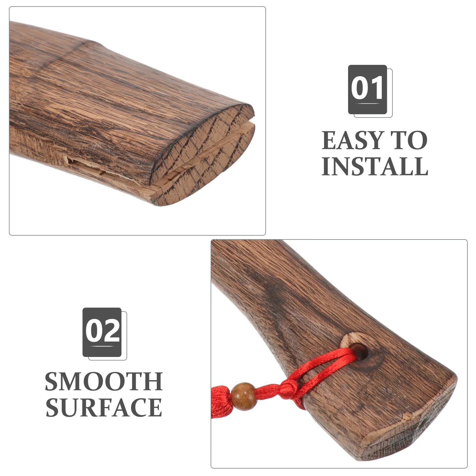 

Handles Woodworking Tool Outdoor Ax Replacement Wooden Tools Garden Camping Equipment
