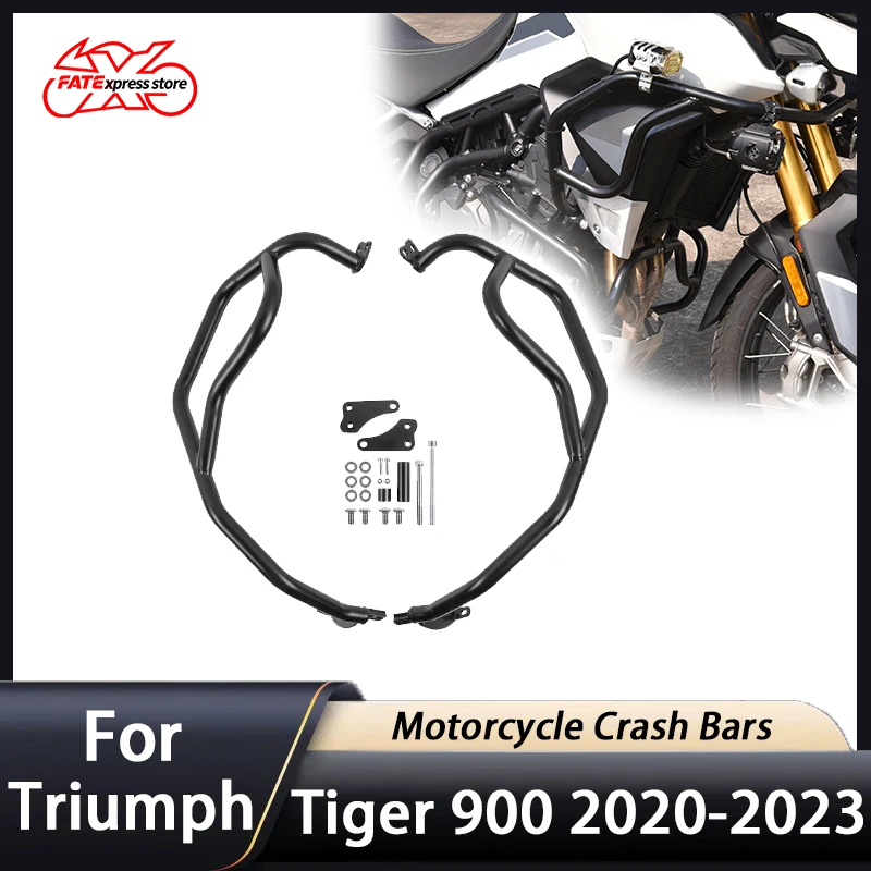 

For Tiger 900 GT Rally Pro 2020 2021 2022 2023 Upper Crash Bar Engine Guard Motorcycle Stung Cage Bumper Protector Accessories