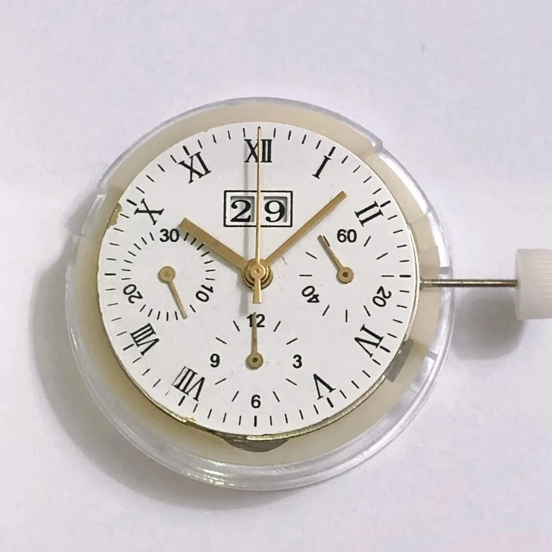 Watch Accessories Domestic Shanghai 7750 Movement 12 O'clock Calendar 3 O'clock Small Seconds, Automatic Mechanical Movement