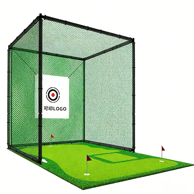 Golf Ball Strike Cage Ball Strike Net Golf Training Net Portable Practice Folding Storage