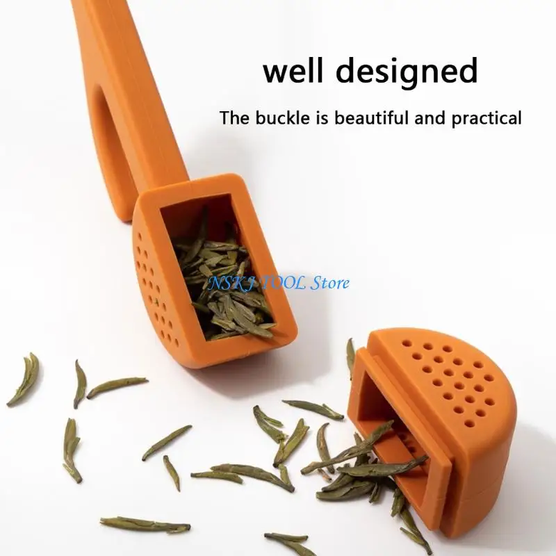 

L8RC Musical Note Shaped Teas Infuser Ball Silicone Teas Brewing Tool For Enthusiasts