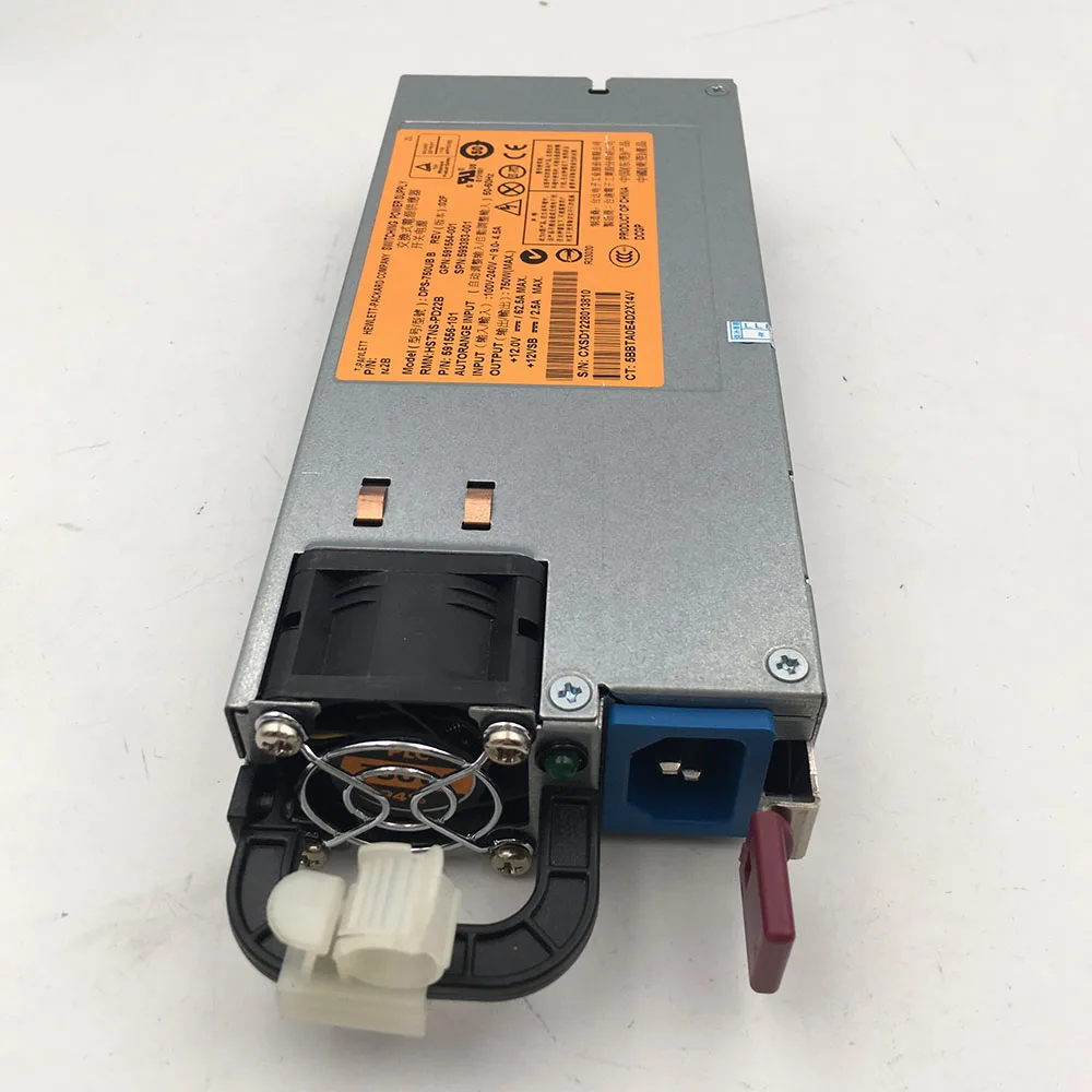 

Блок питания для сервера DL360 380 G6/G7/G8 591554-001 599383-001 DPS-750UB B 750W