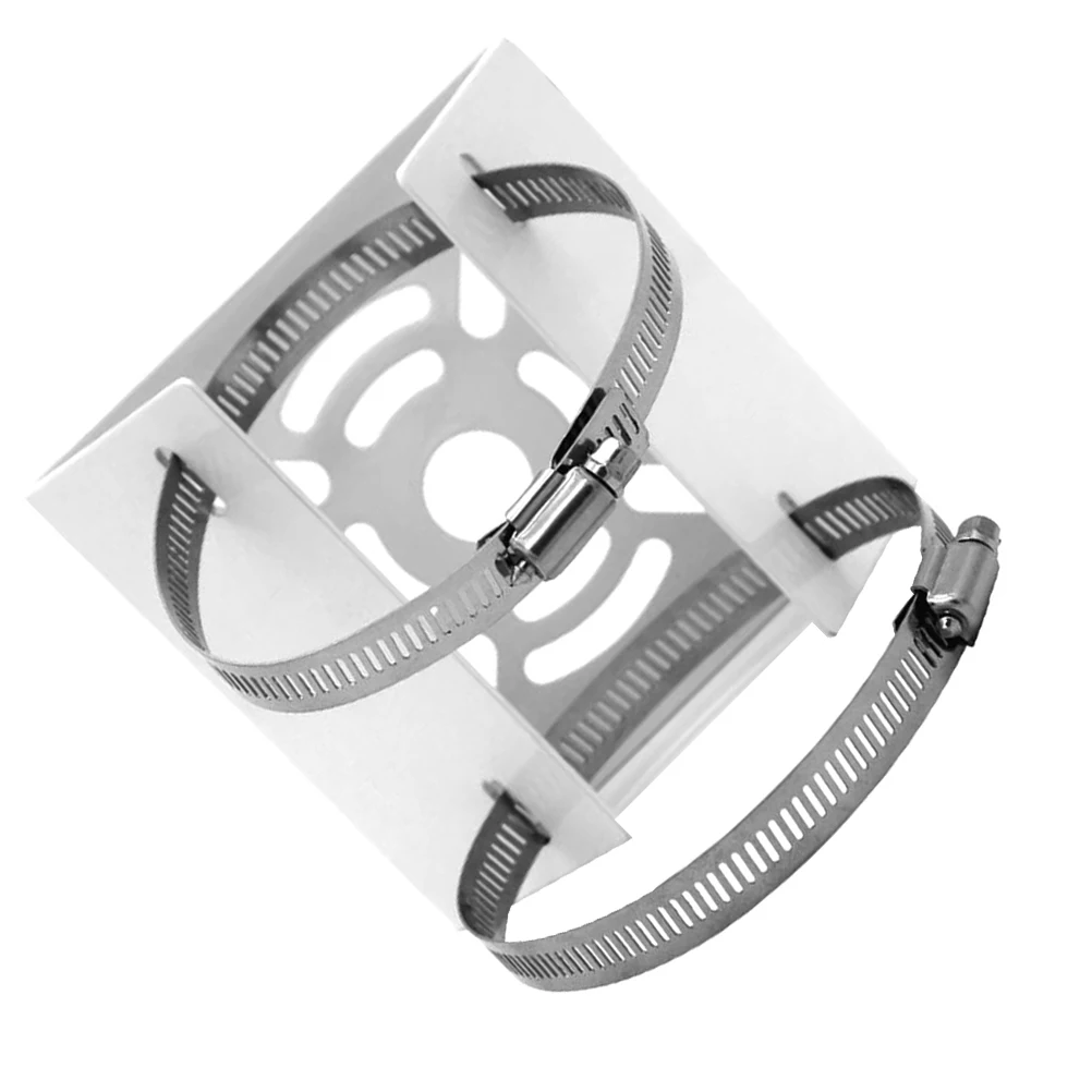 

Security Bracket 2 Pack Steel Support Brackets Adjustable Pole Mounting For Indoor Outdoor Mount Wall Mount