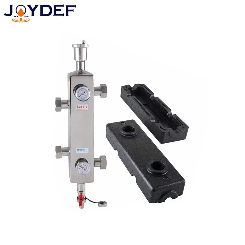 

Floor Heating System Stainless Steel Heating Agitator Water Mixing Valve Unit Manifold
