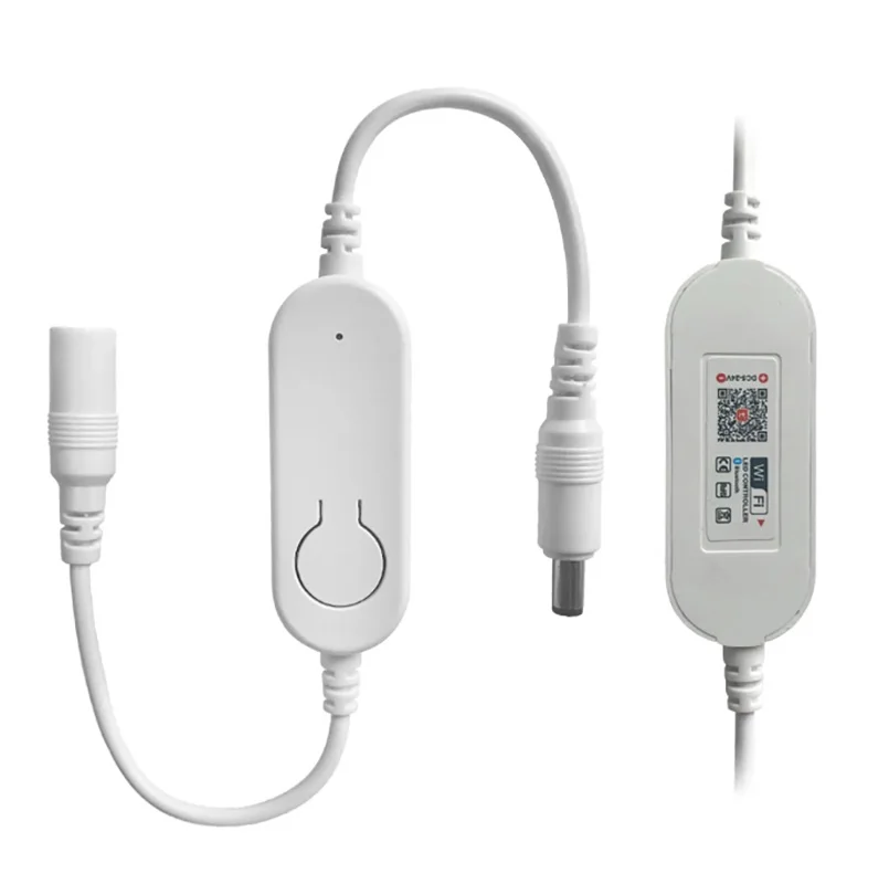DC12V-24V Tuya Wifi LED Strip Light Controller dla pojedynczych kolorów światła Ściemniacz Ciepła / zimna biel Dostosuj Praca z Alexa Google