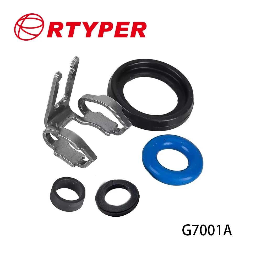 

1/4 SET Fuel Injector Seal Kit 35312-2G720 For Hyundai Santa Fe Kia Optima Sorento 2.4L