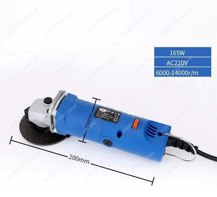 75mm 6 Speed Electric Angle Grinder Polishing Machine Variable Speed Grinding Machine Abrasive Tools Mini Grinder