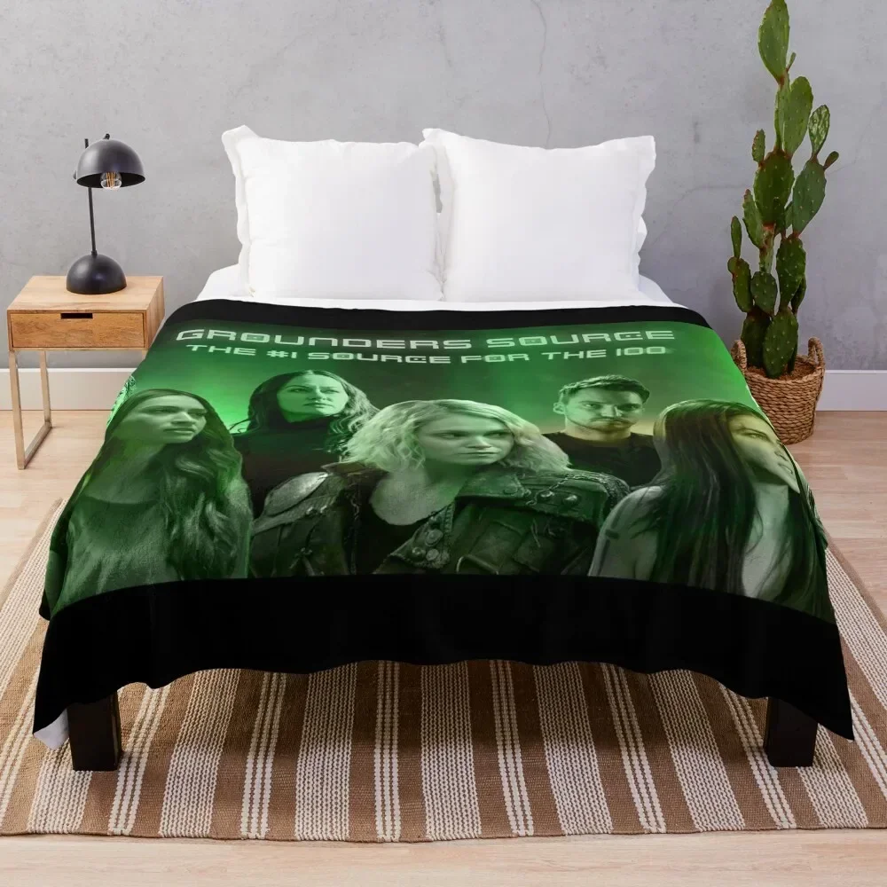 Grounders SourceArtwork Throw Blanket