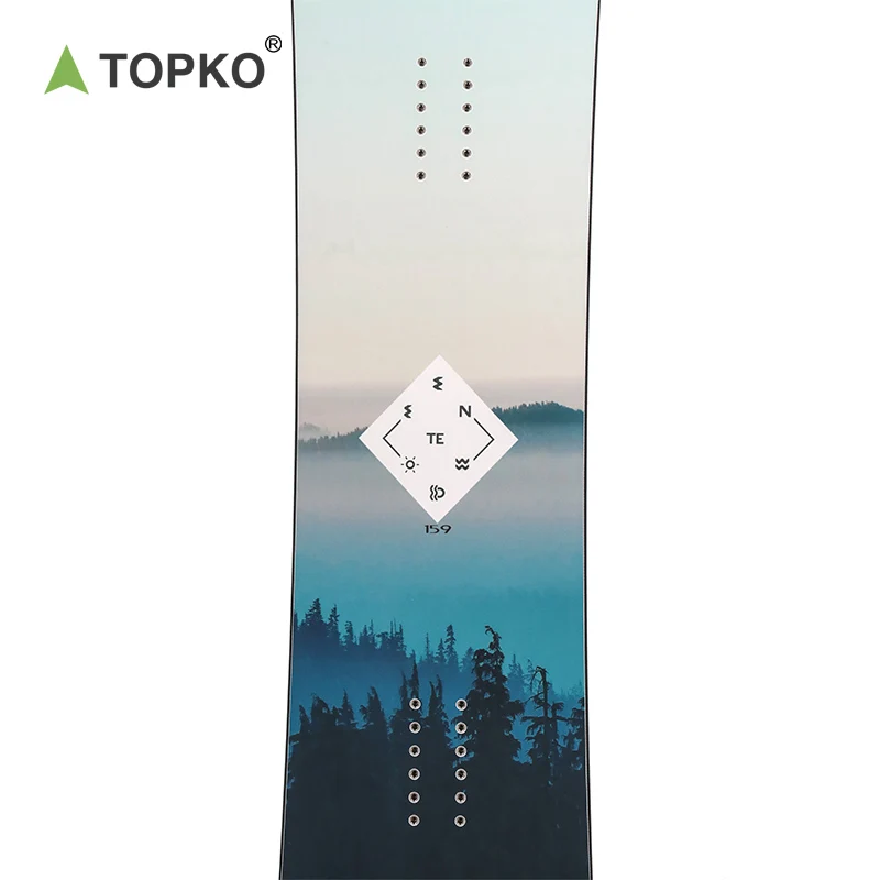 TOPKO Wholesale Blank Capita Splitboard Polishing Training Nitro  Snowboard