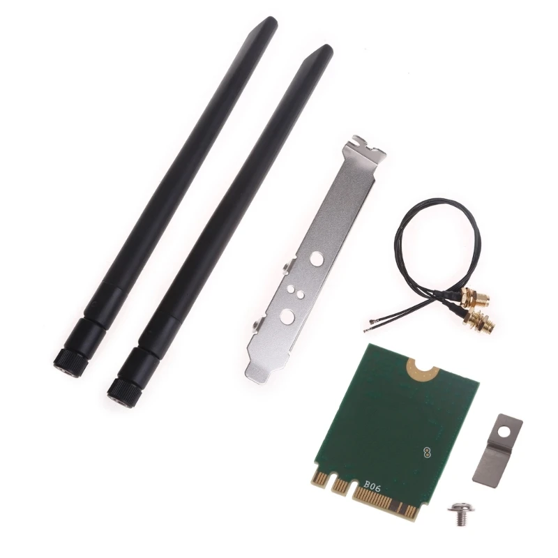 Placa WiFi 6E RZ616 MT7922A22M Módulo WiFi com placa sem fio 5.2 para