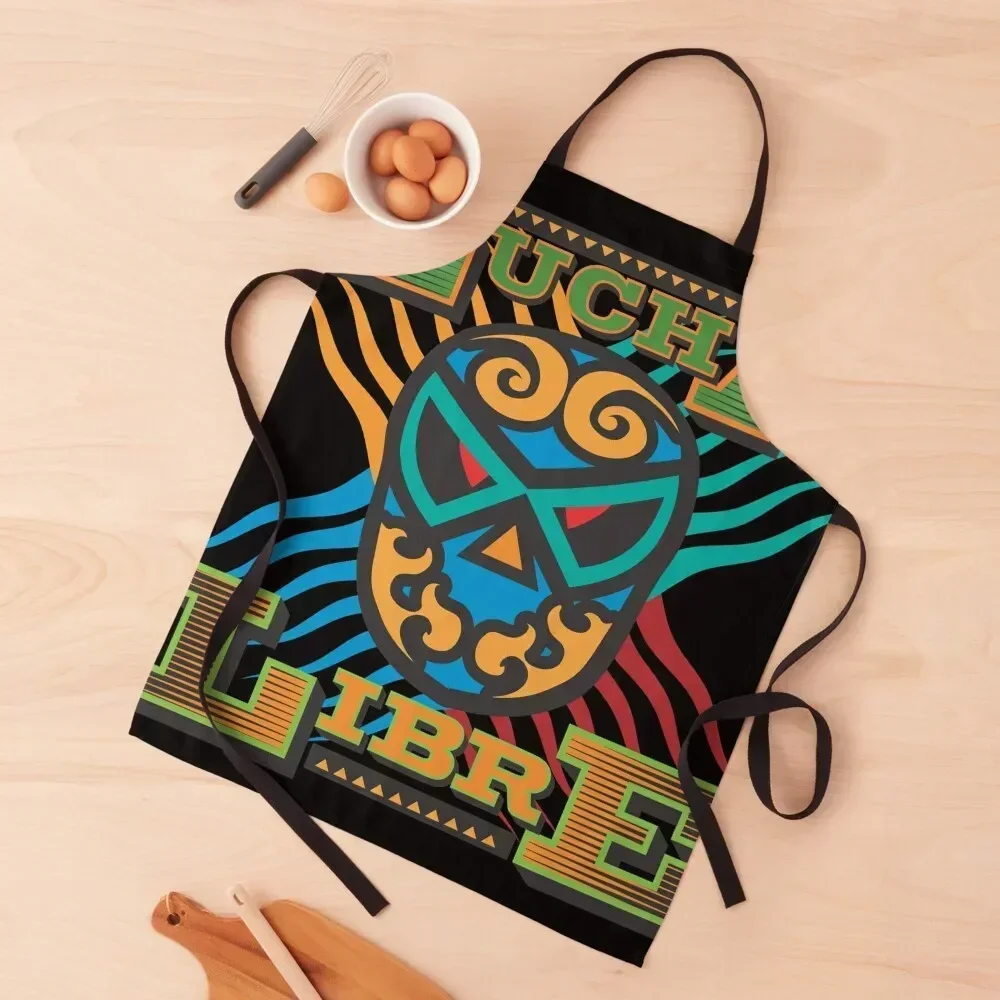 

Lucha Libre Apron Hairdressing House Things For Home And Kitchen painters Home and kitchen products Apron