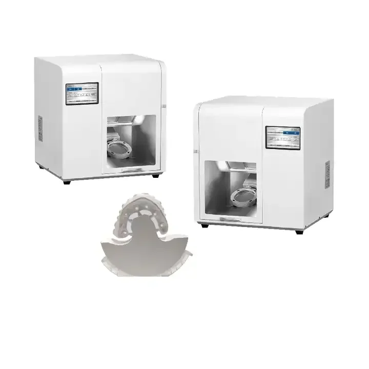 5 Axis Chair Side Used Cad Cam Dry Den-tal Milling Machine for Den-tal Lab