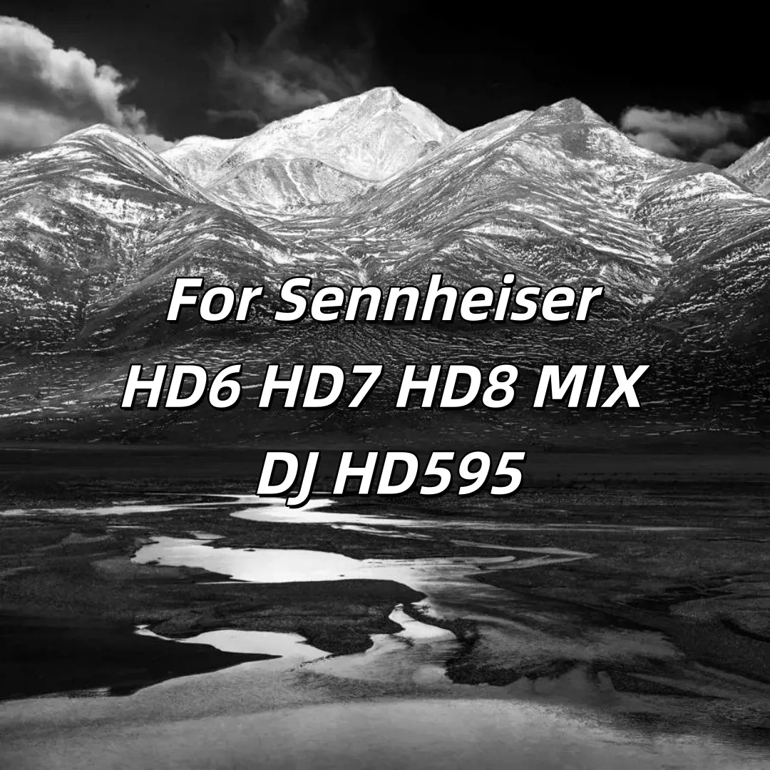 4 Core Shield 24k Gold 7n Graphene Pure 99% Silver Sleeve Earphone Cable For Sennheiser HD6 HD7 HD8 MIX DJ HD595 8559