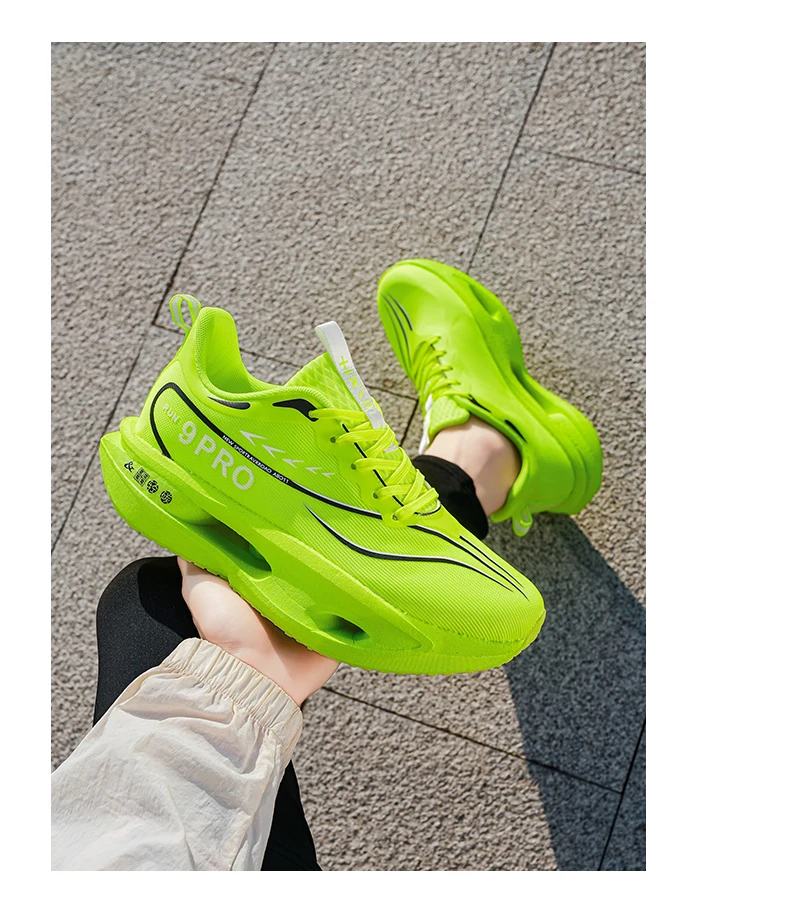 Herren-Sportschuhe, Laufschuhe mit Carbonplatte, Marathon-Sneaker für Herren, Rennschuhe, stoßdämpfende Turnschuhe für Damen – Detail 24