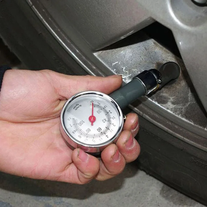 

Car Tire Pressure Gauge Tyre Deflation Pointer Auto Tire Inflation Pressure Gauge Measurement High Precision Meter Detector